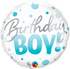 Birthday Boy <br> Blue Dots